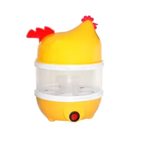 2443 Hen Shape Egg Boiler Home Machine with Tray