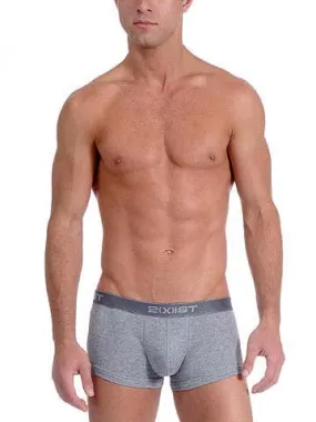 2(x)ist Essential No Show Trunk Underwear Heather Grey Size M