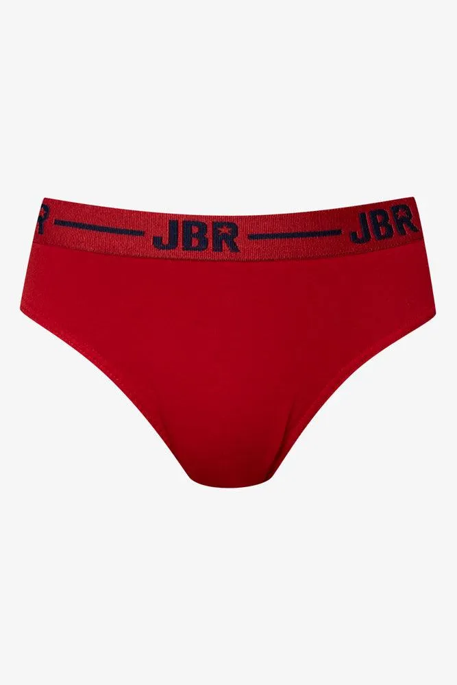 5 Pack Comfort Briefs Red