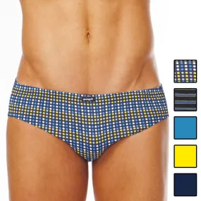 [5 Pack] Papi Assorted Conventional Low Rise Brief Underwear 554118-983 Size M