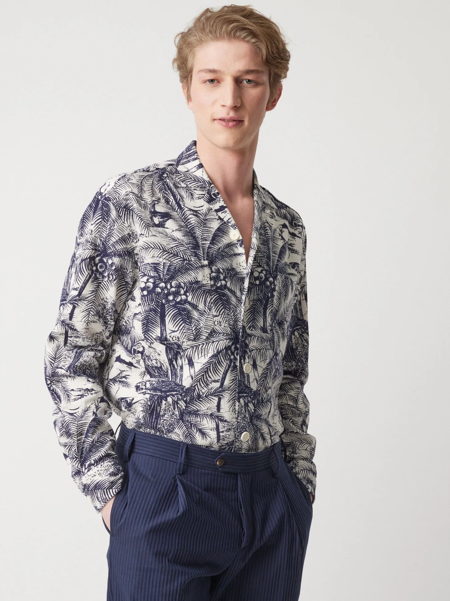 AABBA PRINTED OVERSHIRT