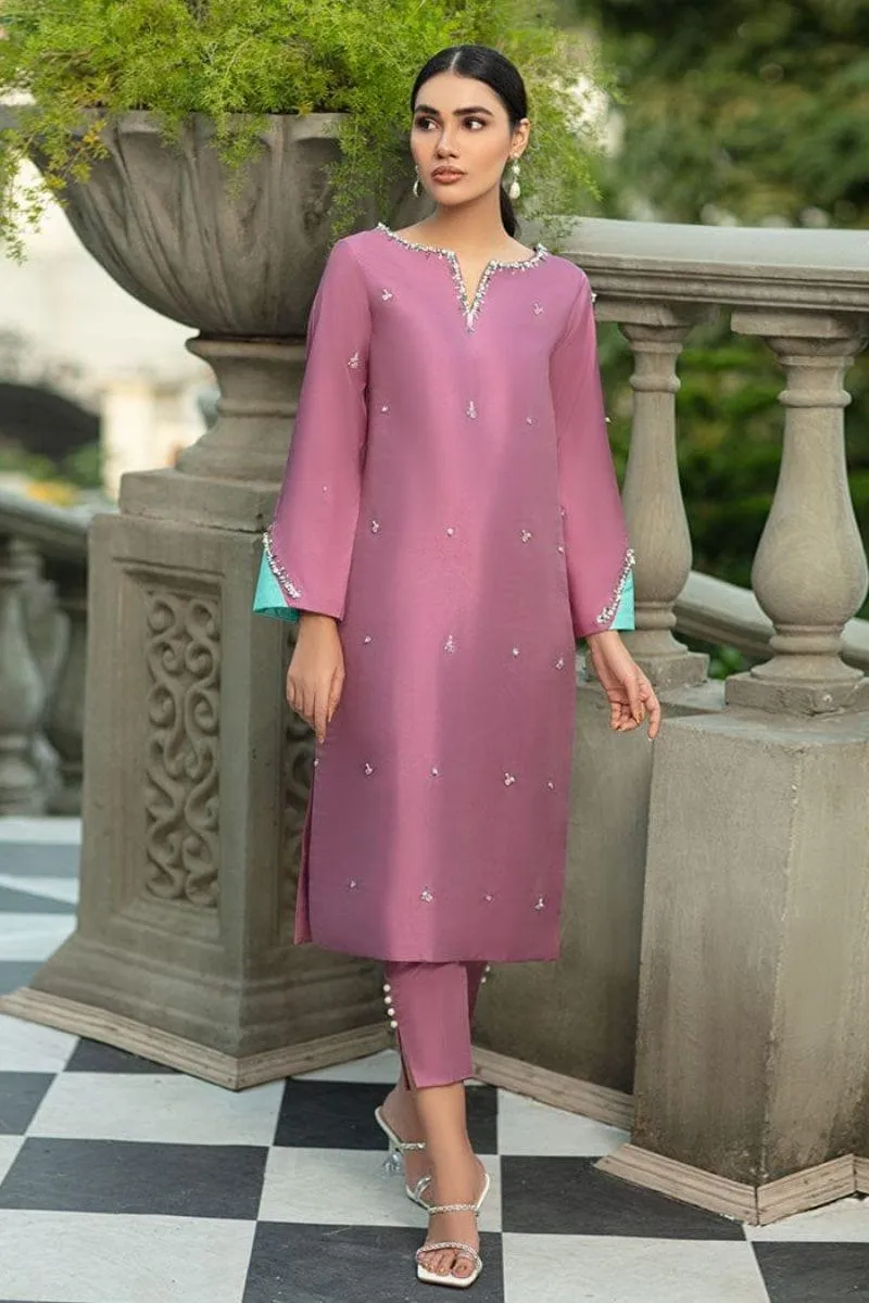 Allure by Ih - NEW MOON - Katan Silk - Mauve - 3 Piece