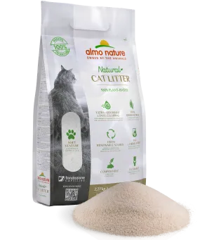 Almo Nature Natural Cat Litter Soft Grain (5 Lb)