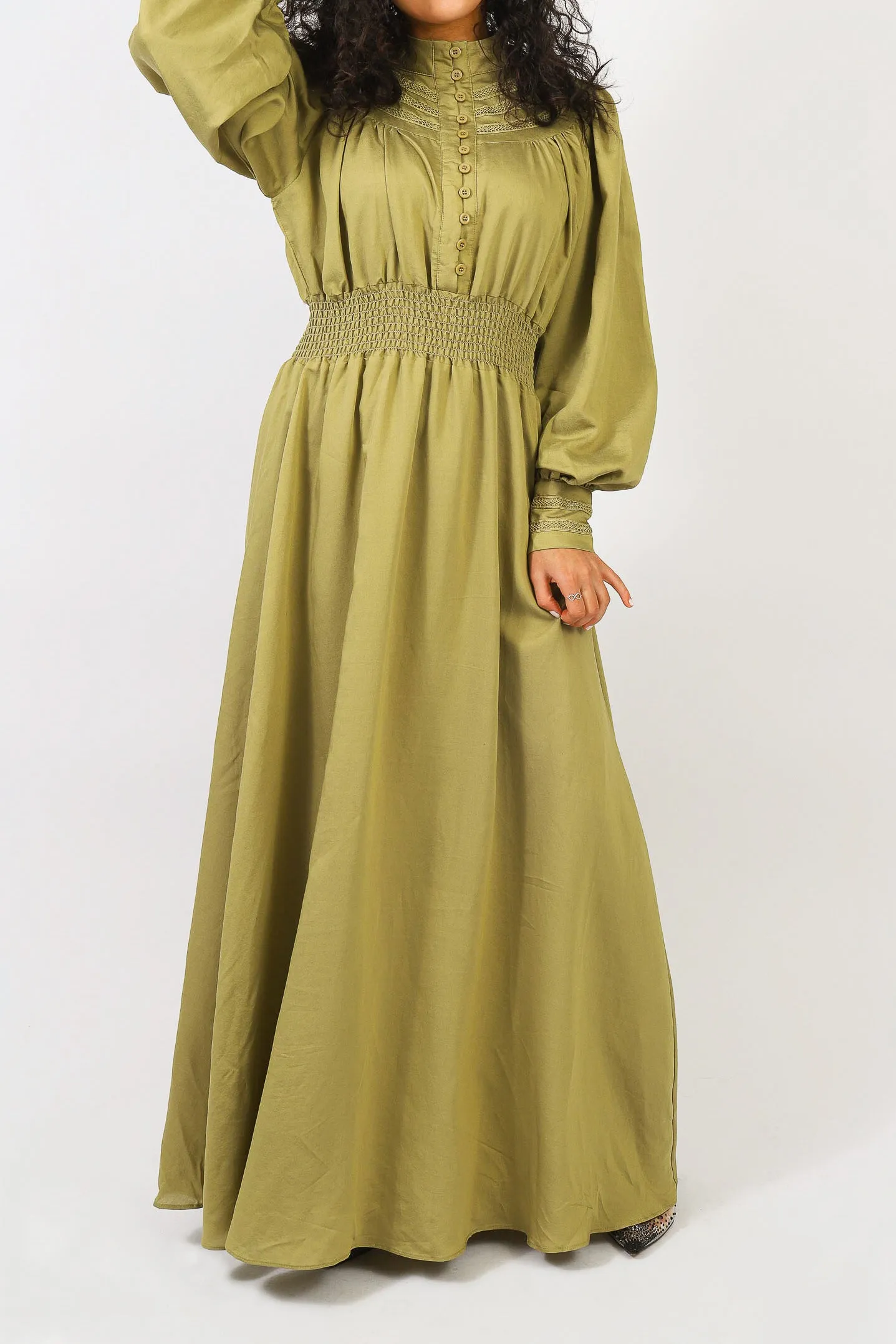 Amalia Detailed Maxi Dress