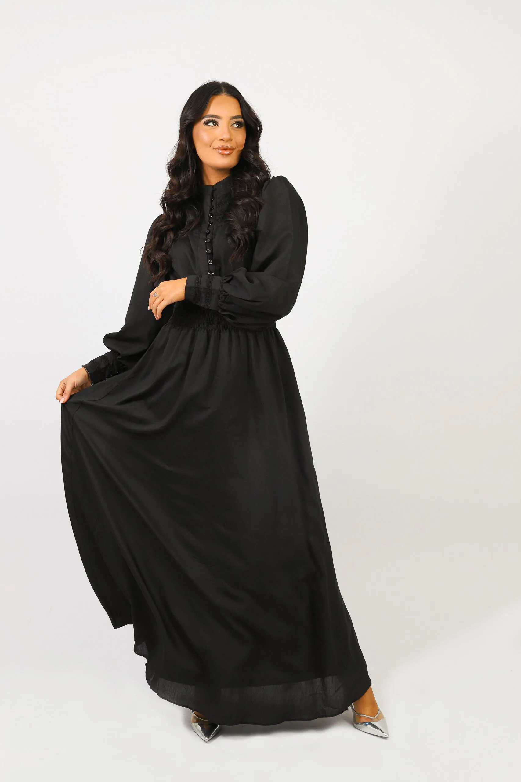 Amalia Detailed Maxi Dress