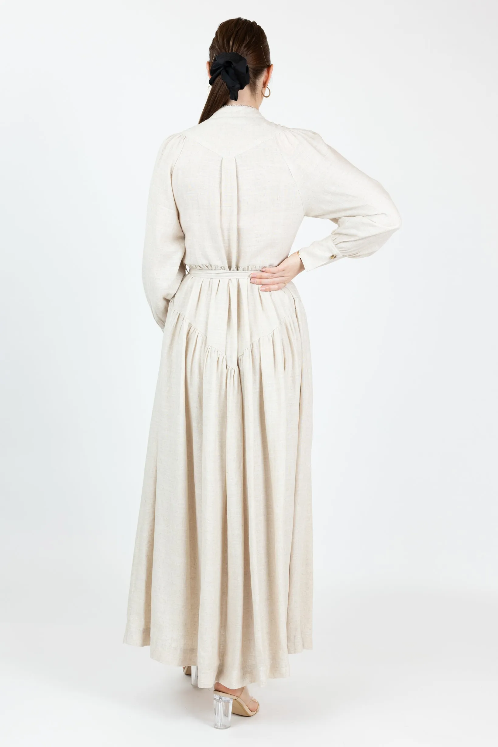 Anari Linen Maxi Dress