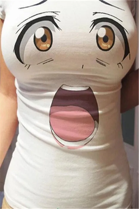 Anime Face Tee