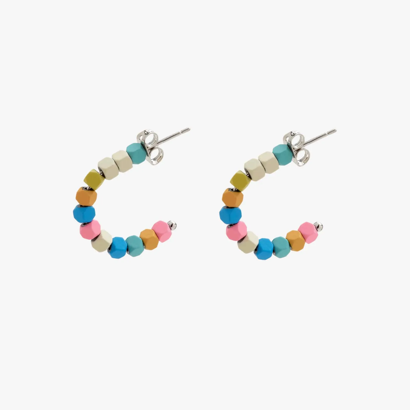 Bahama Bead Hoop Earrings