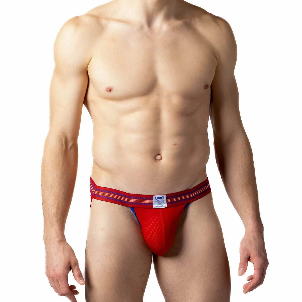 BIKE Mesh Jockstrap Red