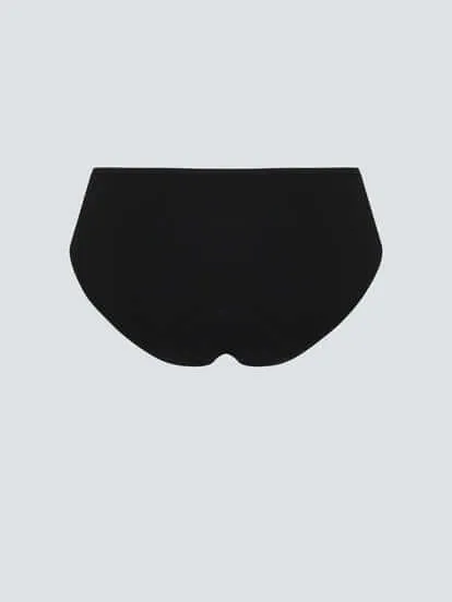 Black Organic Cotton Period Panty by Comazo