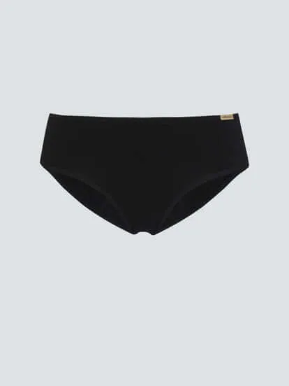 Black Organic Cotton Period Panty by Comazo