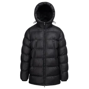 Black Ravine Mid Puffer Jacket