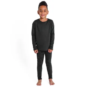 Black Thermal Underwear Set