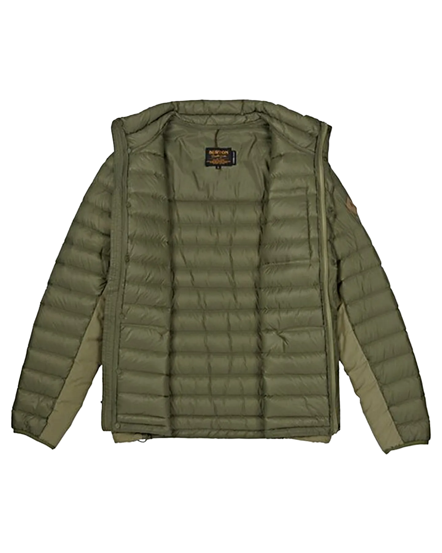 Burton Men's Evergreen Down Insulated Jacket - Dusty Olive/Rucksack