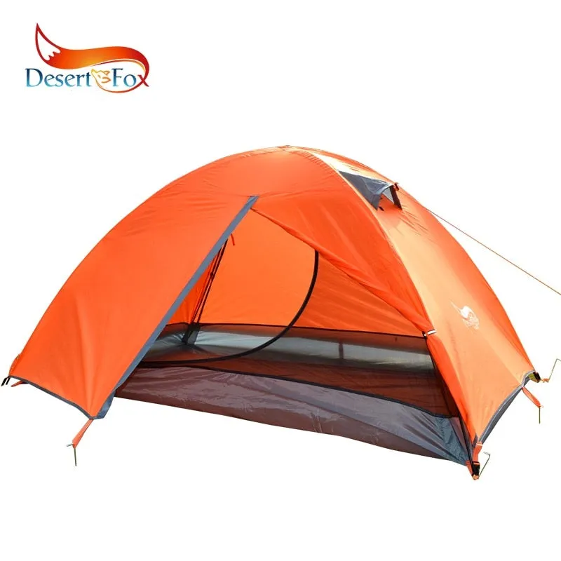 Camping Tent 1 Person Easy Setup Breathable Lightweight Waterproof