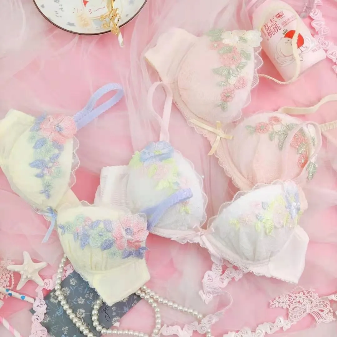 Candy Floral Lingerie Set