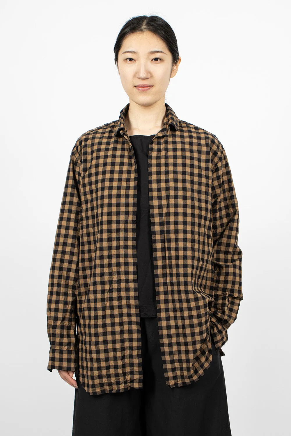 Check Shirt Black/Beige