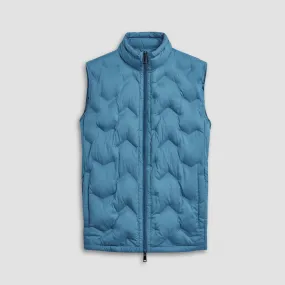 Chevron Quilted Puffer Vest