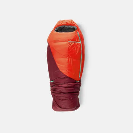 Children's sleeping bag mh500 0°c - red