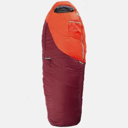 Children's sleeping bag mh500 0°c - red