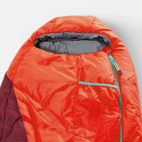 Children's sleeping bag mh500 0°c - red