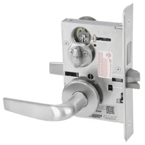 Corbin Russwin ML2030-CSA Privacy Bedroom or Bathroom Mortise Lock, Citation Lever, A Rose