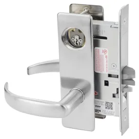 Corbin Russwin ML2051-PSM-626 Entrance or Office Mortise Lock, Princeton Lever, M Escutcheon