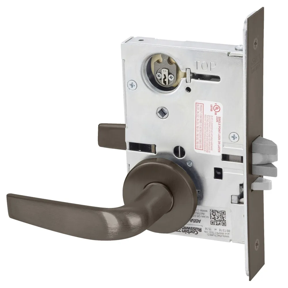 Corbin Russwin ML2055-CSA Classroom Mortise Lock, Citation Lever, A Rose