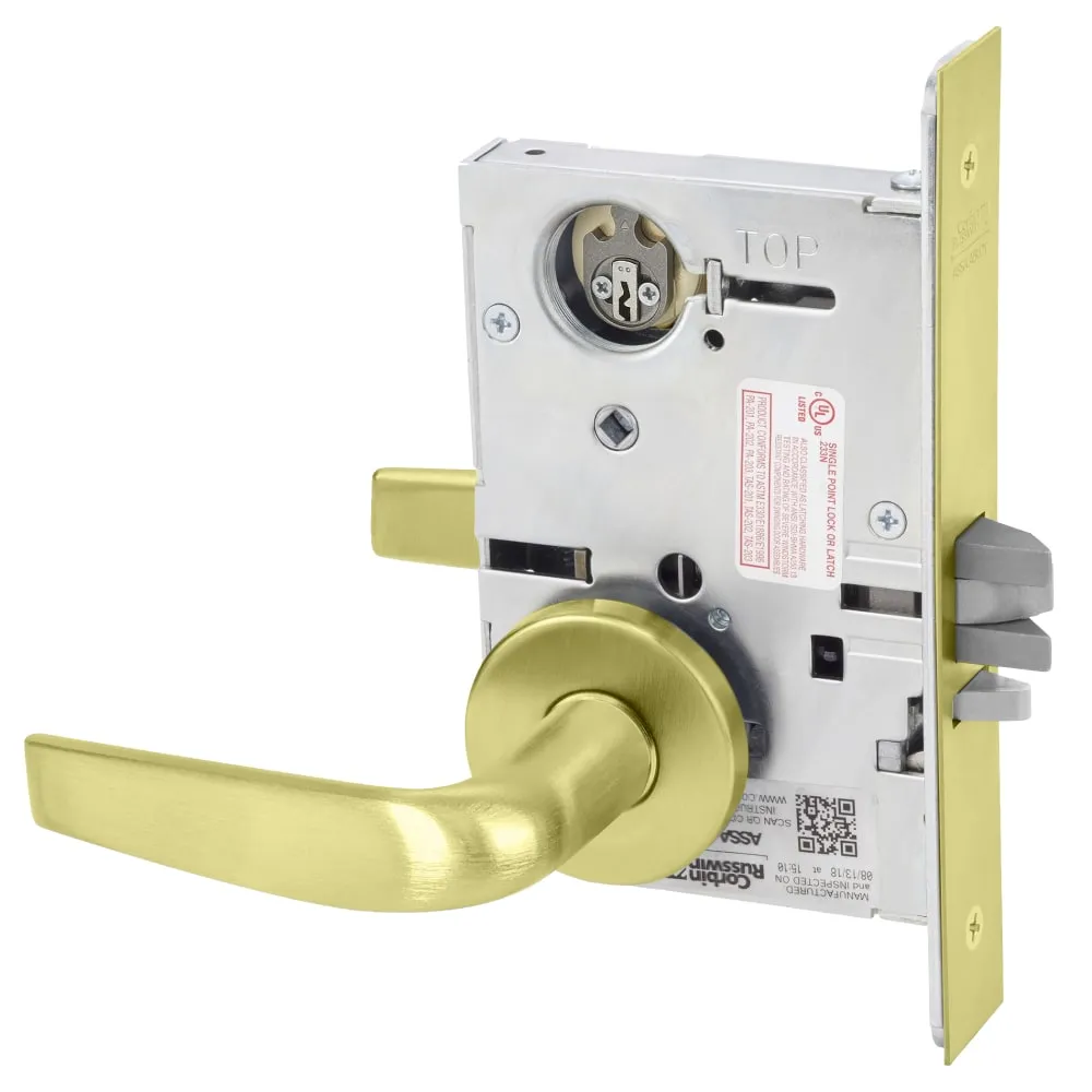 Corbin Russwin ML2055-CSA Classroom Mortise Lock, Citation Lever, A Rose