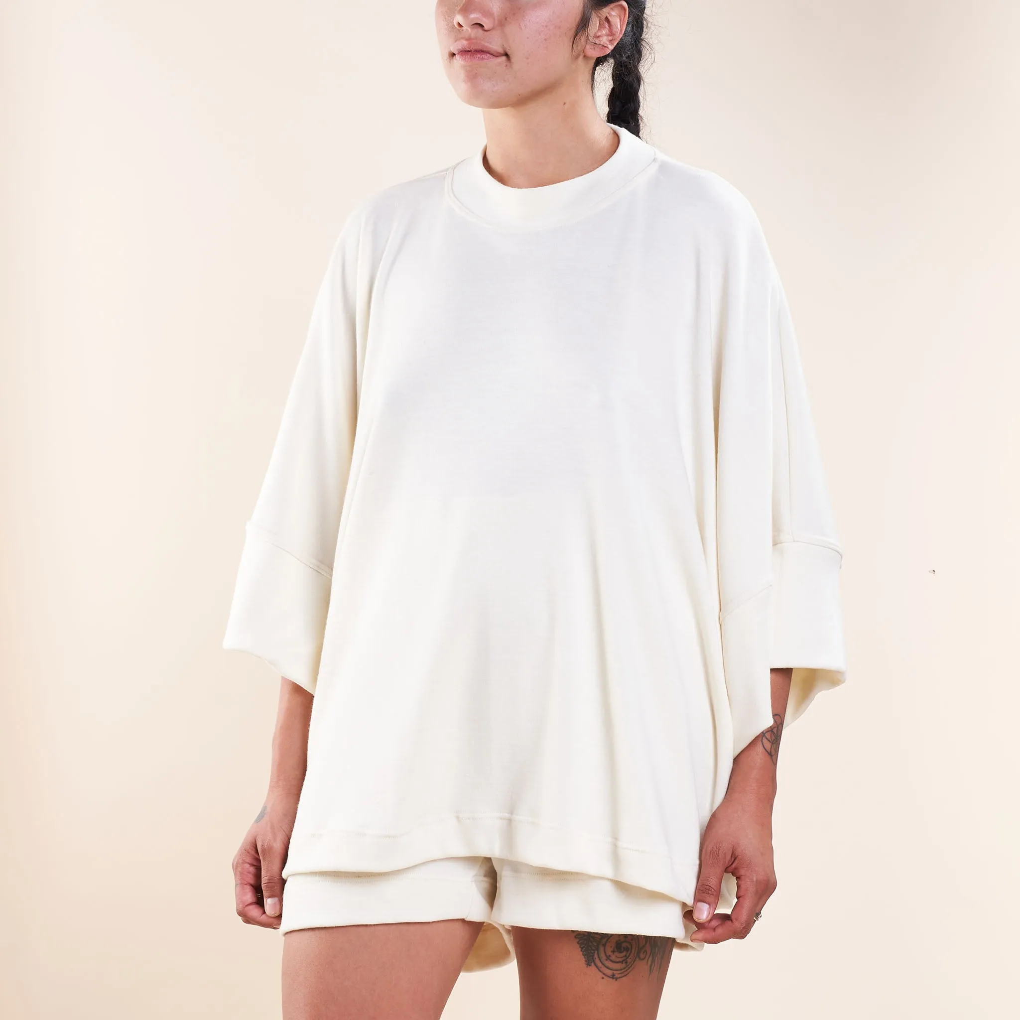 Cove Tunic, Undyed Merino Wool