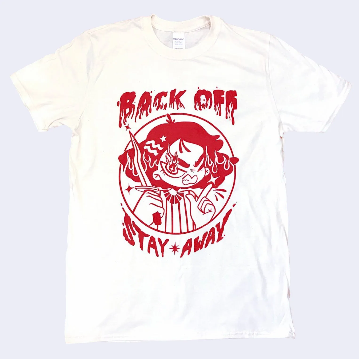 Crisselle - "Back Off" T-Shirt