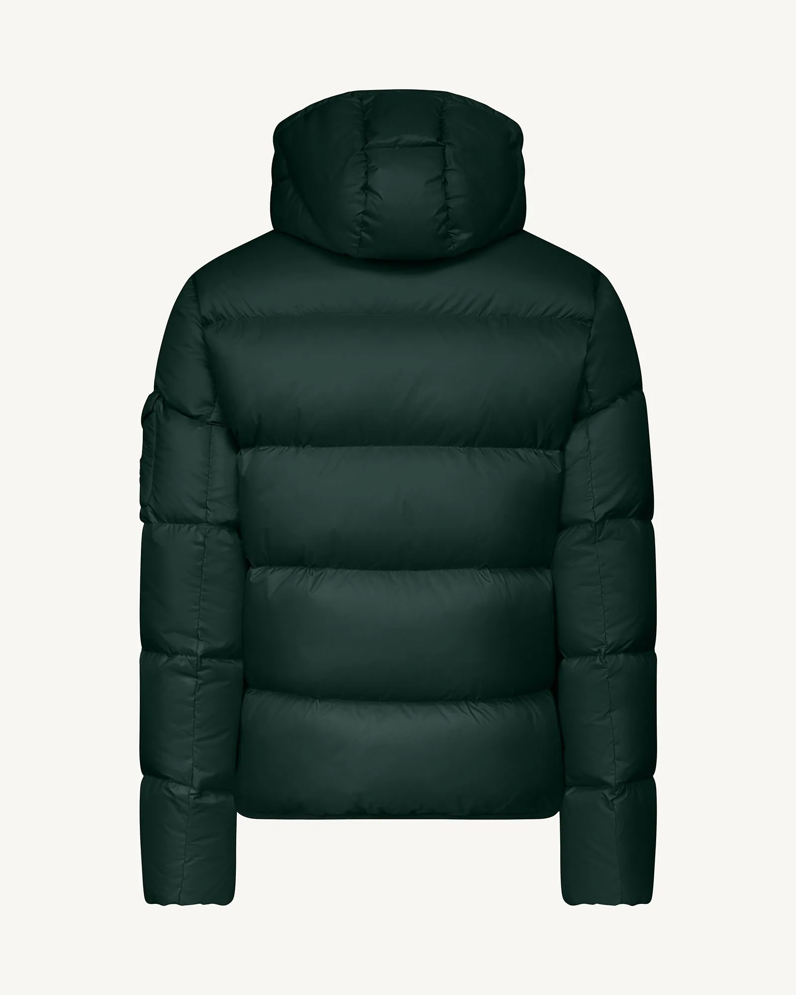 Deep forest Hooded down jacket Java