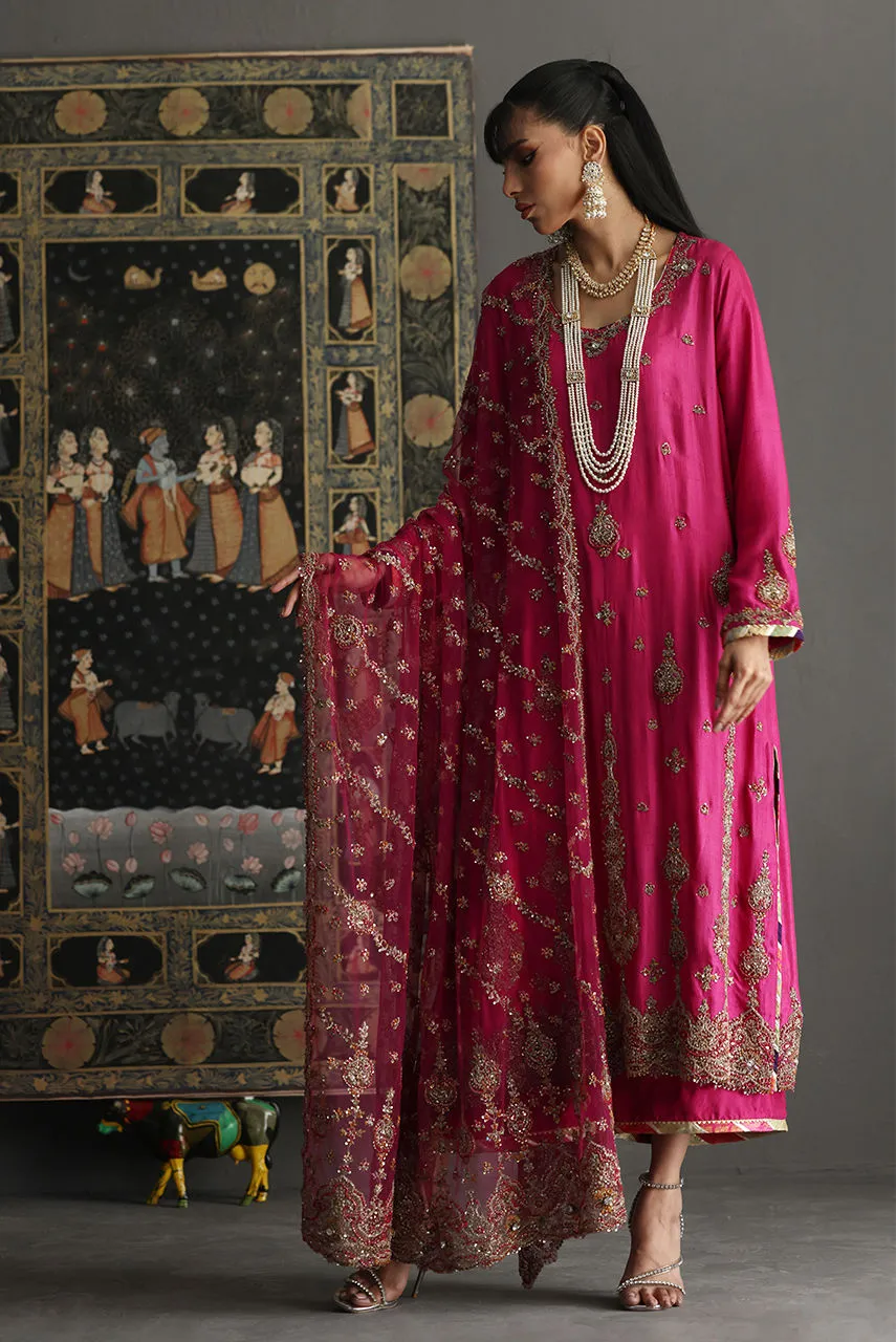 Deepak Perwani - Ktd4085 - Raw Silk - 3 Piece