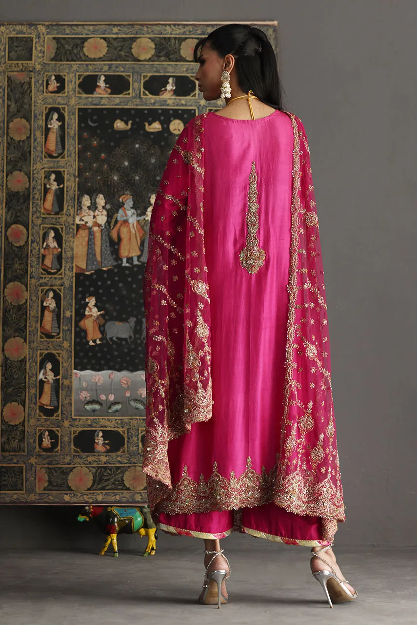 Deepak Perwani - Ktd4085 - Raw Silk - 3 Piece