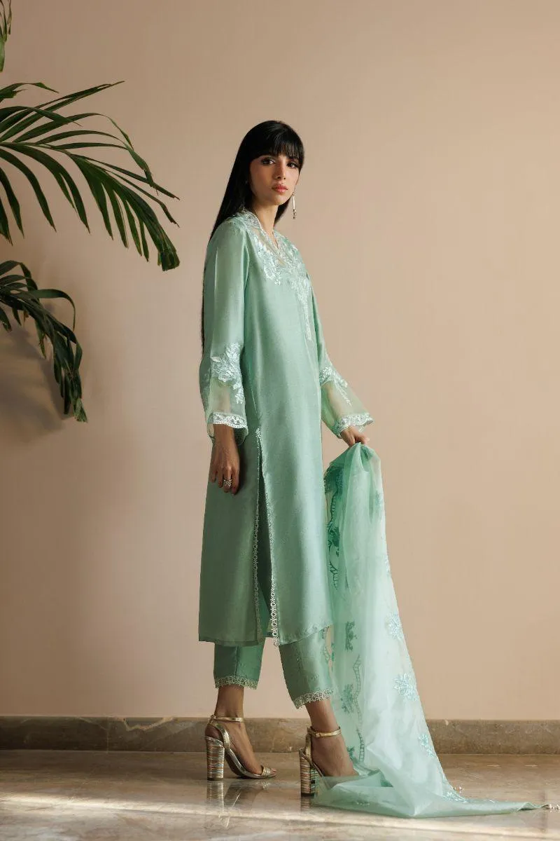 Deepak Perwani - Kut298 - Raw Silk - 3 Piece