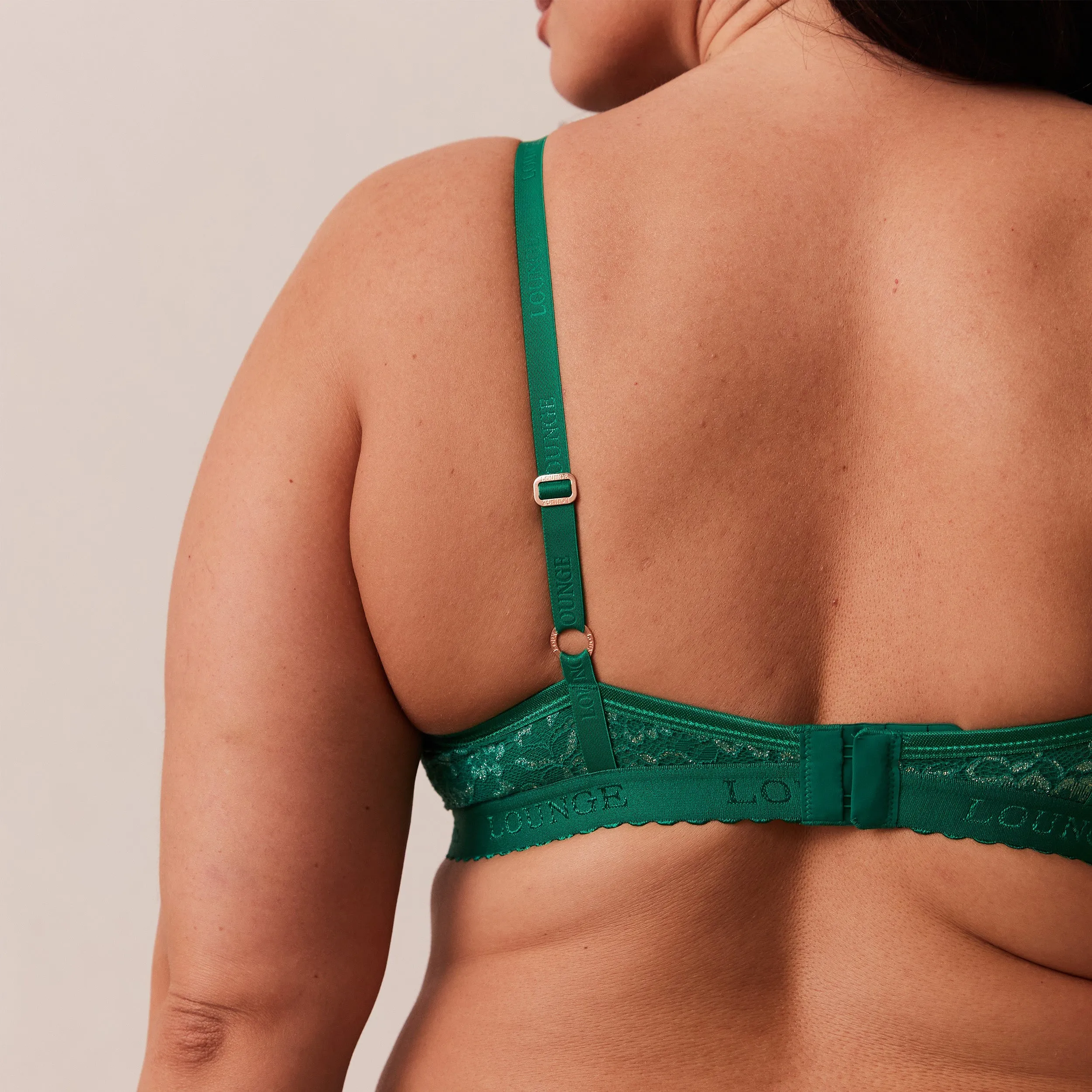 Desire Balcony Bra  - Emerald