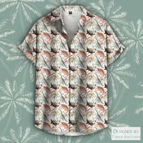 Dinosaurs Button Down Shirt