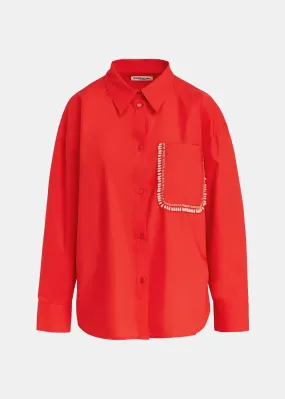 Essentiel Antwerp Get Shirt in Red