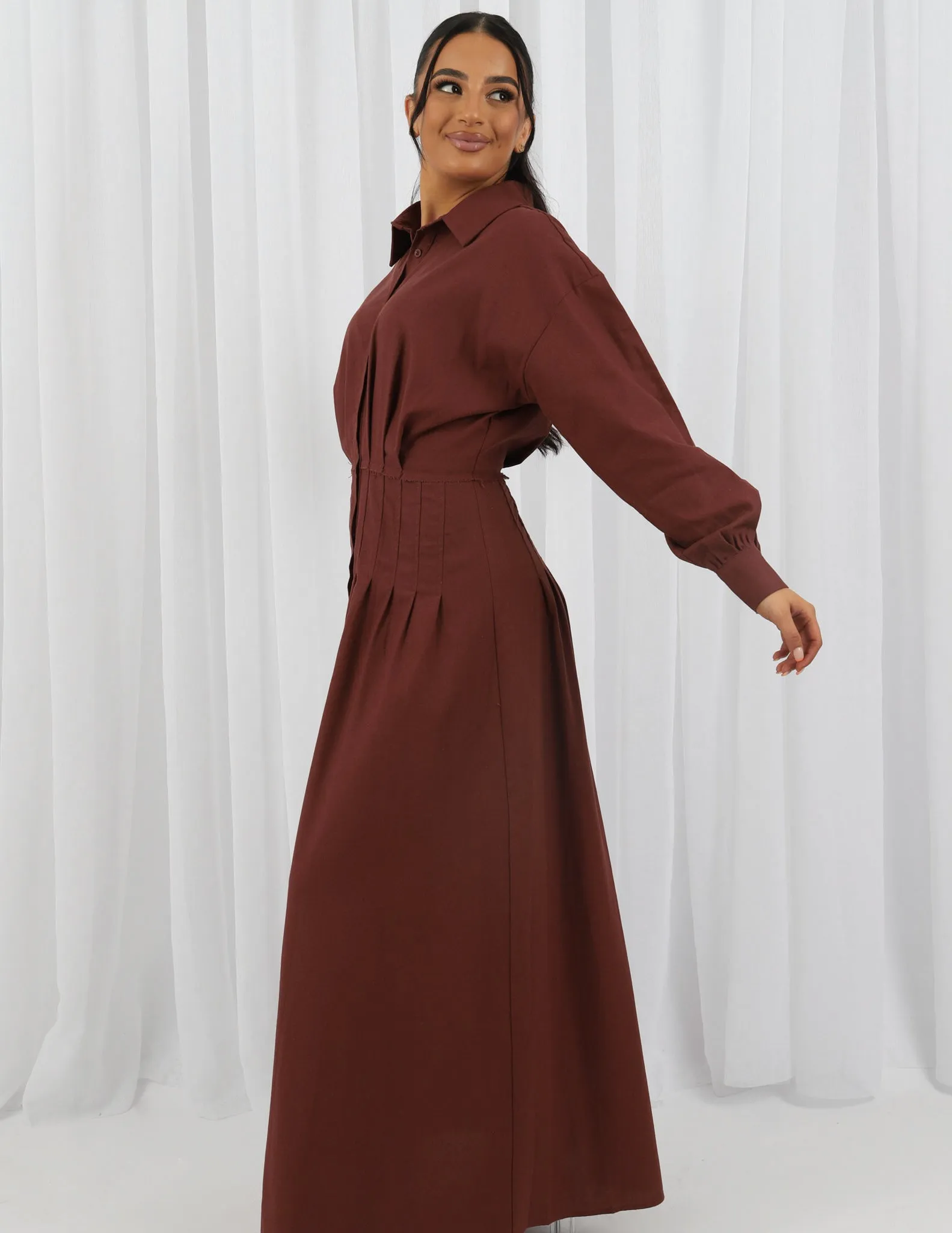 Evelyn Detailed Maxi Dress