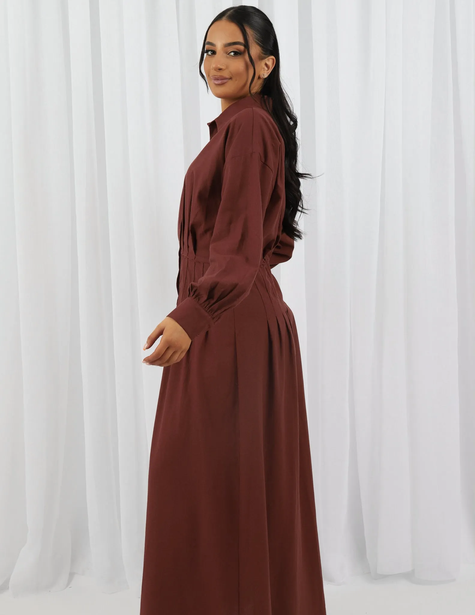 Evelyn Detailed Maxi Dress