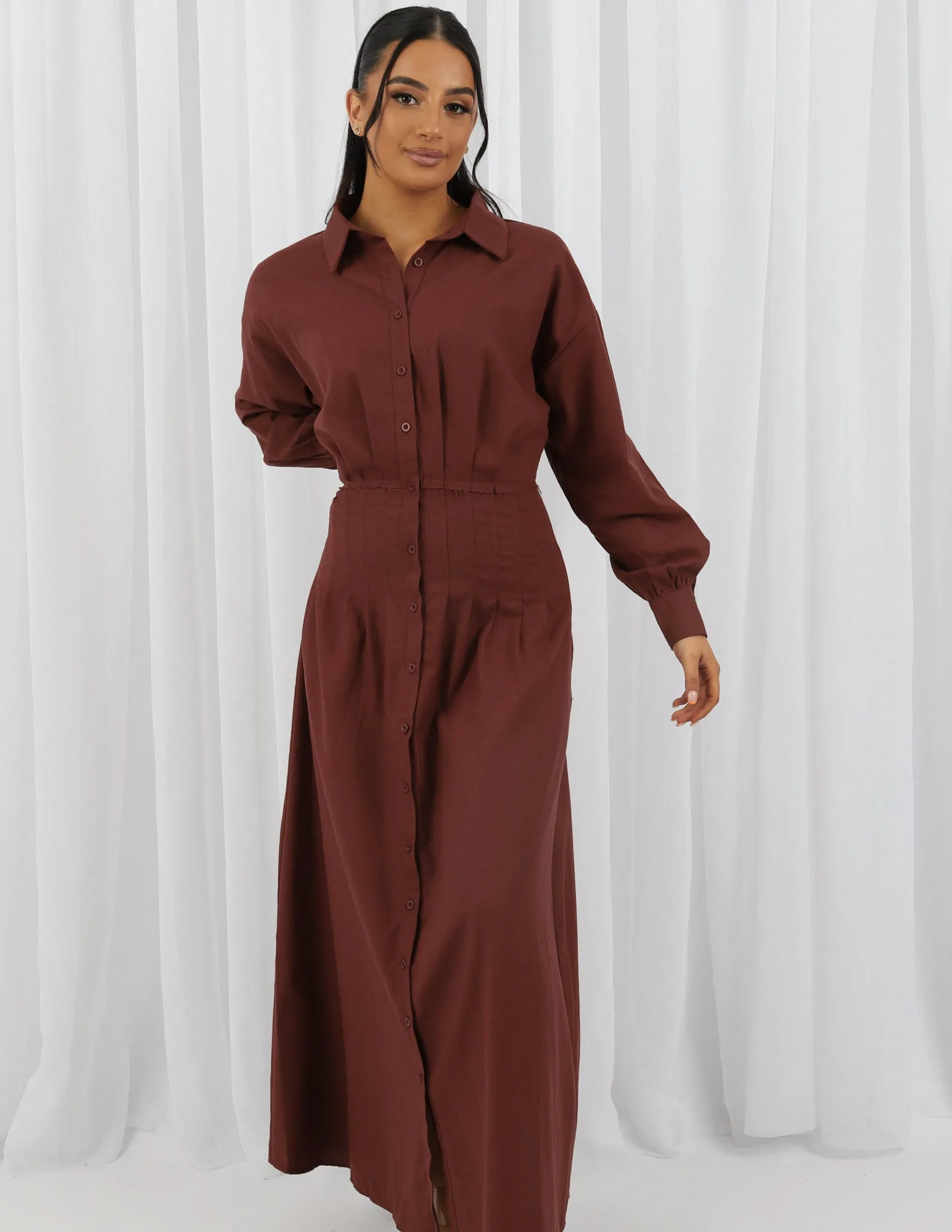 Evelyn Detailed Maxi Dress