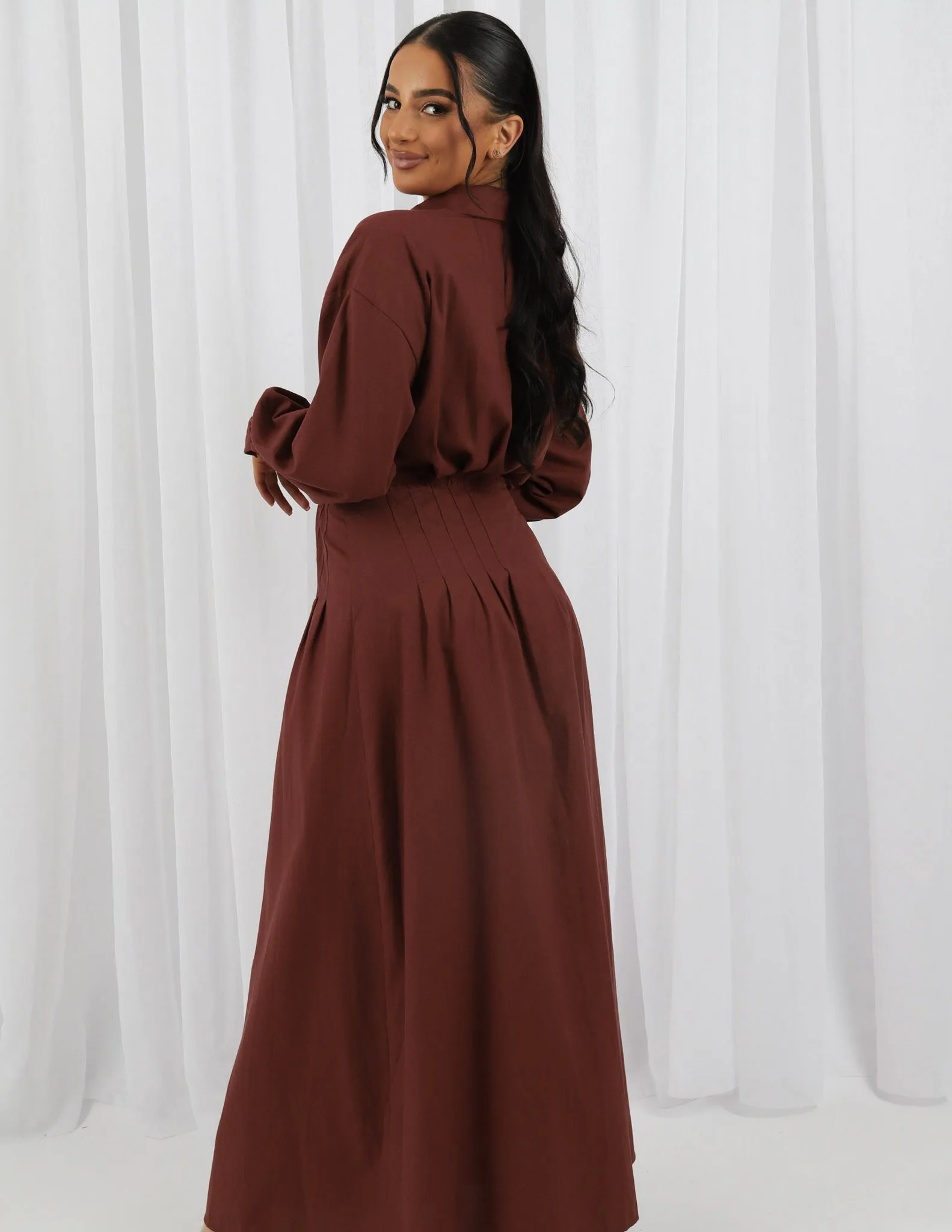 Evelyn Detailed Maxi Dress