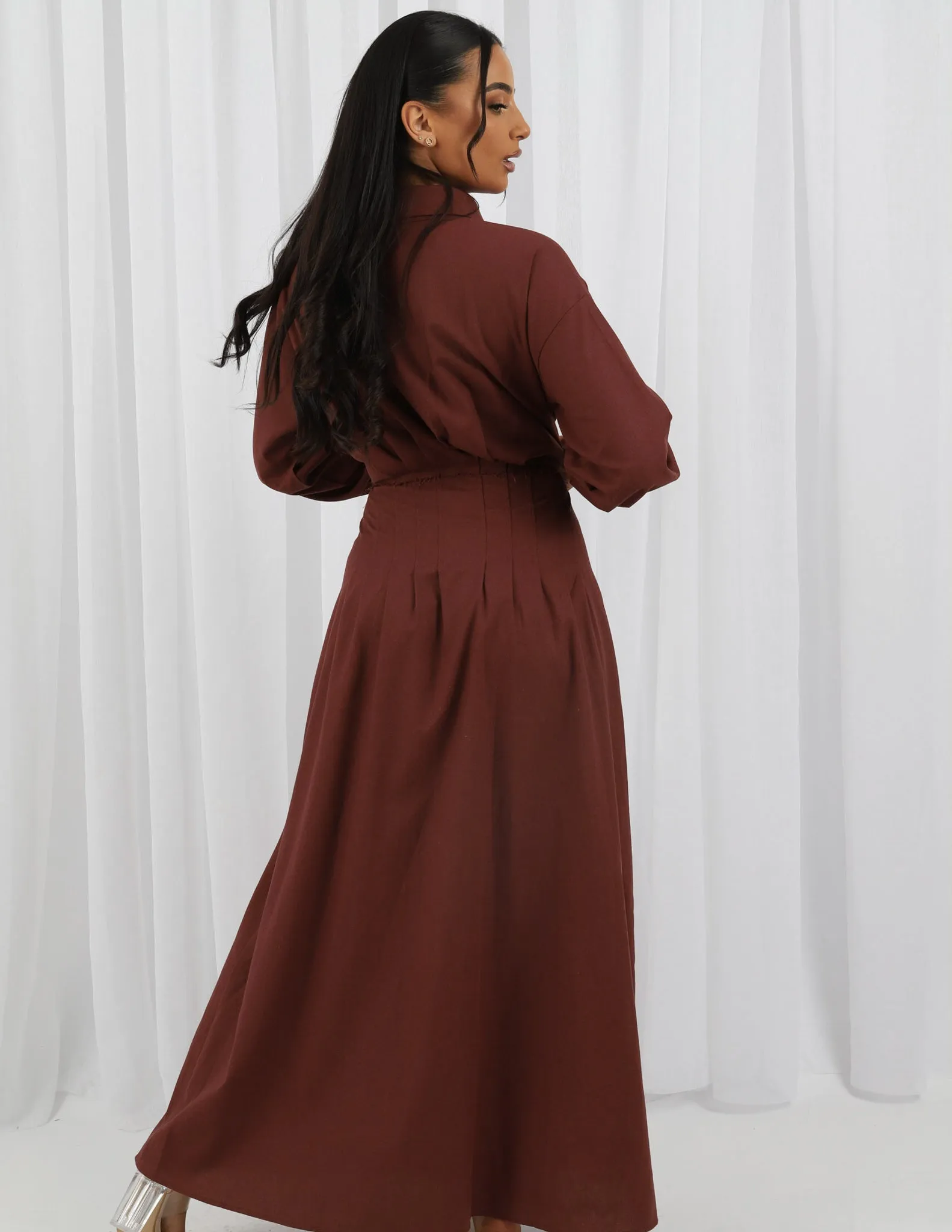 Evelyn Detailed Maxi Dress