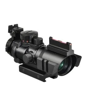 EZshoot 4x32 Triple Illuminated Scope with Fiber Optic Sight