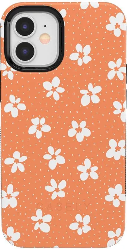 Flower My World | Burnt Orange Floral Case