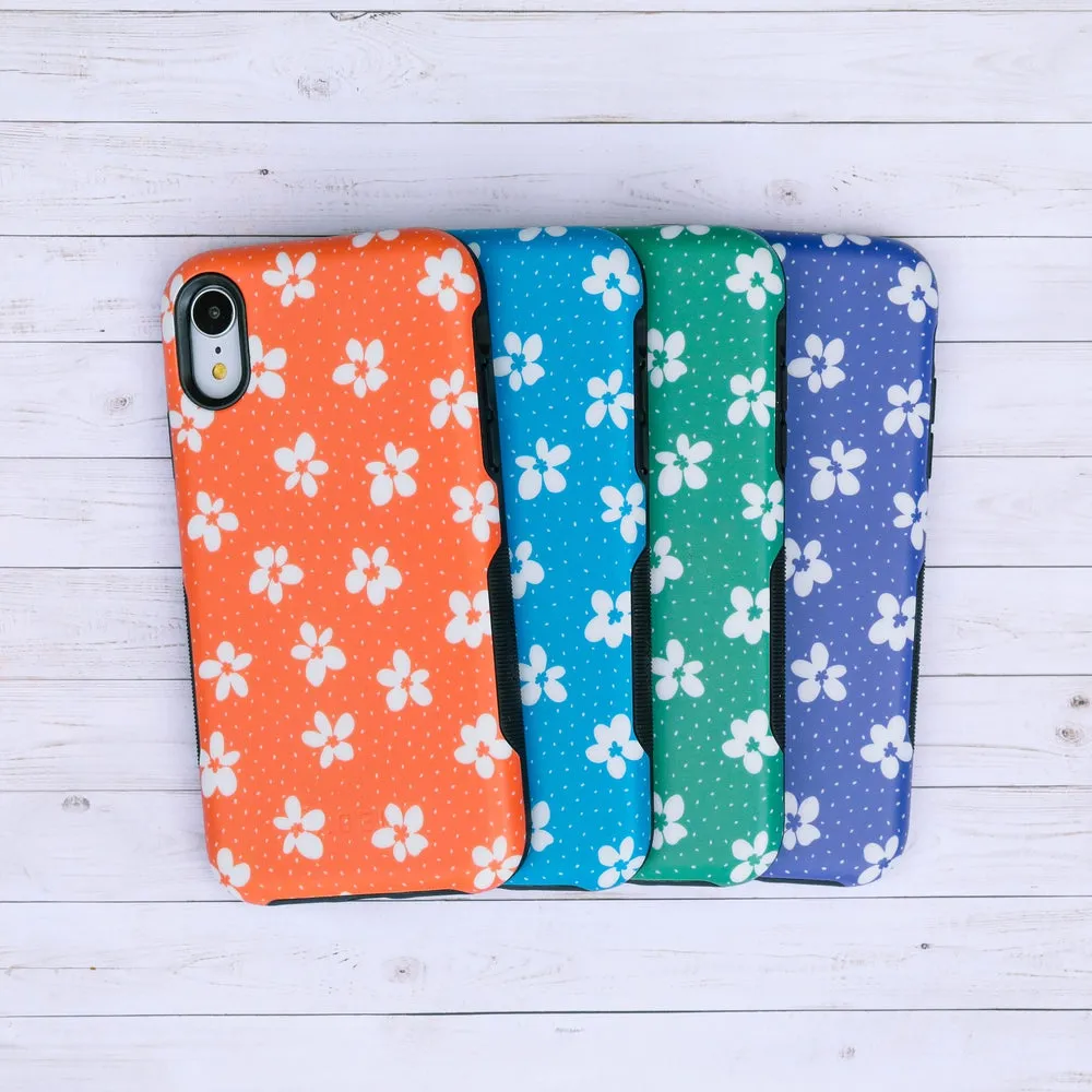 Flower My World | Burnt Orange Floral Case