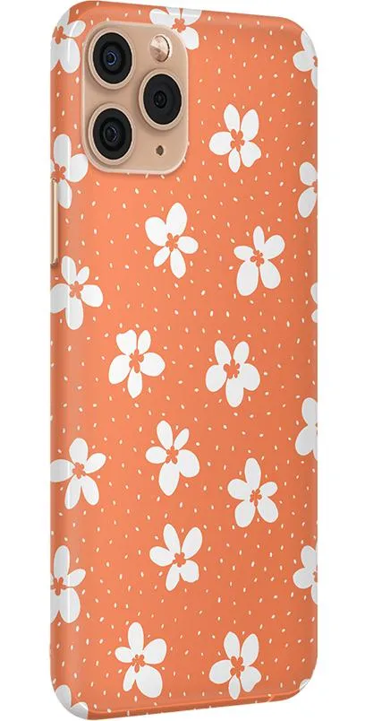 Flower My World | Burnt Orange Floral Case