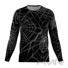 FMR Men's Spider Web Long Sleeve Running Shirt