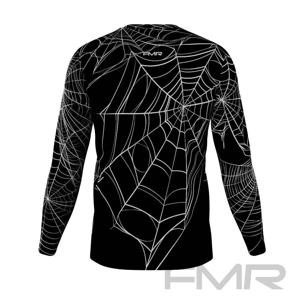 FMR Men's Spider Web Long Sleeve Running Shirt