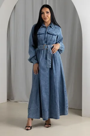 Gina Denim Dress